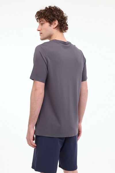 lumberjack Ml Cris 11C-Elg22001 5Fx Anthracite Men's Short Sleeve T-Shirt
