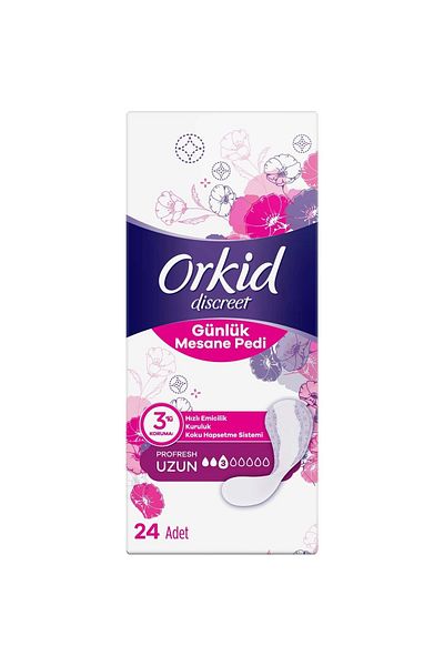 Orkid Daily Bladder Pad Long 24 Pieces