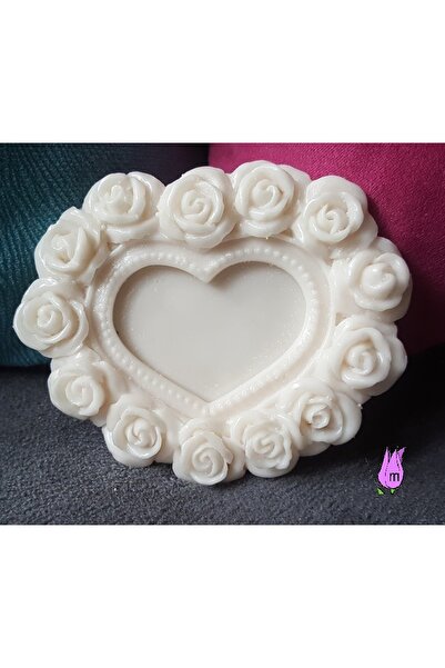 morlalem m Gül Çiçek Kabartmalı Mini Çerçeve Silikon Kalıp K-188, Kokulu Taş ...