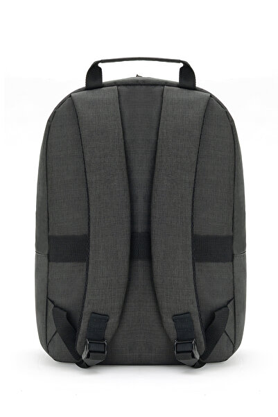 logitech Γνήσια βαλίτσα φορητού υπολογιστή 15,6 ιντσών με λουράκι υφασμάτινο σημειωματάριο καθημερινής ταξιδιωτικής μαύρης τσάντα πλάτης υπολογιστή