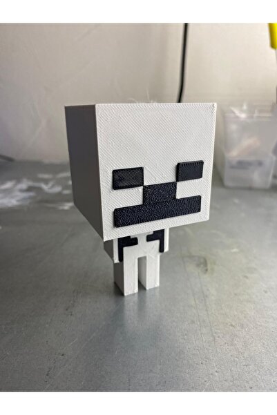 Nova Özel Tasarım Minecraft İskeleton Oda Ev Masa Dekoru-Oyuncak-Figür-Dekor