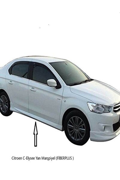 oto Citroen C-Elysee Yan Marşpiyel (FİBERPLUS )
