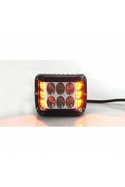 ASTRA LED 1 Adet Kaput Üstü Offroad Projektör Sis Çalışma Lambası 12 Ledli 36 watt