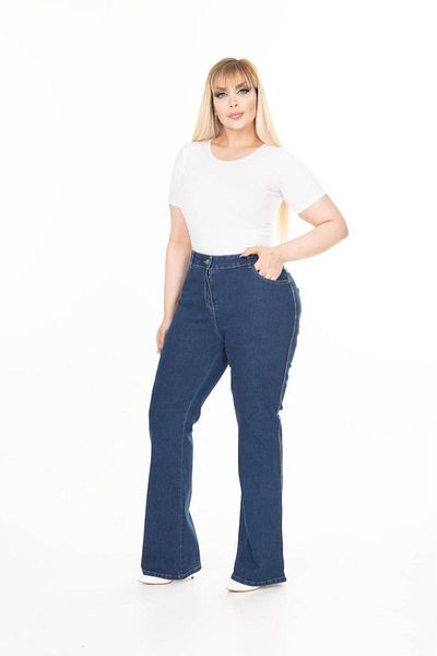 SERRAXXL Spanish Leg Large Size Denim Jeans Pants