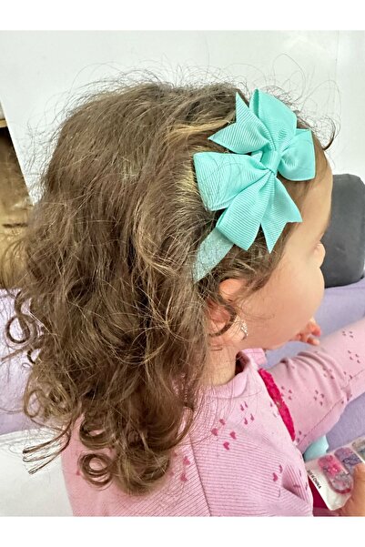 Darya Dd134 Green Bow Baby & Kids Hair Band