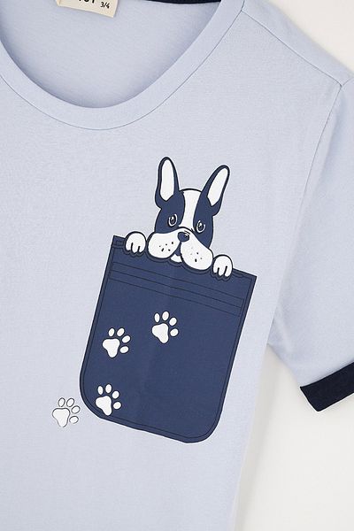 Dagi Boy's Mixed Short Sleeve Cotton T-Shirt