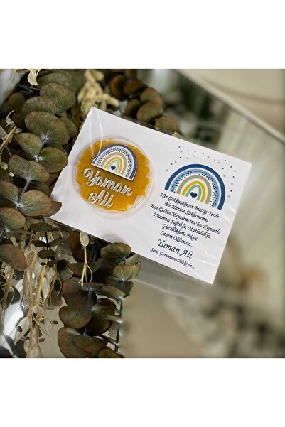 hoby shop PLEKSİ MAGNET - GÖKKUŞAĞI MAVİ MAGNET 20 ADET