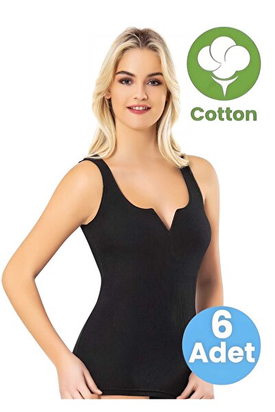 Tezzgelsin Жіночий 6-панельний майка з широкими бретелями, V-подібним вирізом...