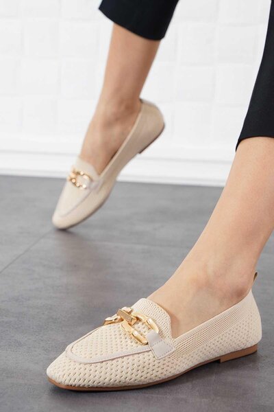 Moda Pie Жіночі трикотажні балетки з камінцями Narte