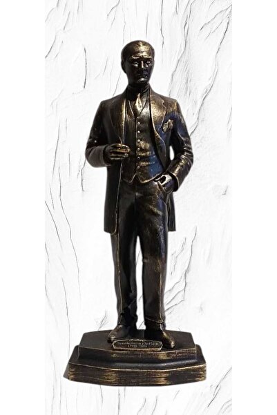 bakan hediyelik Polyester atatürk  biblo siyah renk