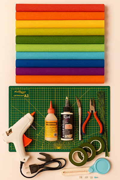 OLİ Art İtalyan Krapon Kağıdı Başlangıç Seti – Completo