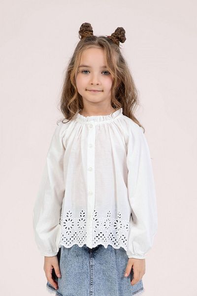 Elabutik M 0583 Бродирана риза 4-9 ГОДИНИ