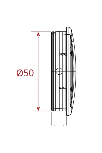 Adilon Recessed Handle 50 mm Chrome 10 Units