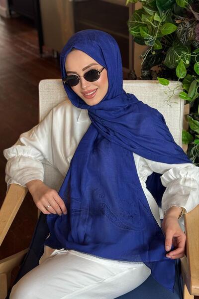 ipekevi İpek Şal 04372 Saks Mavi