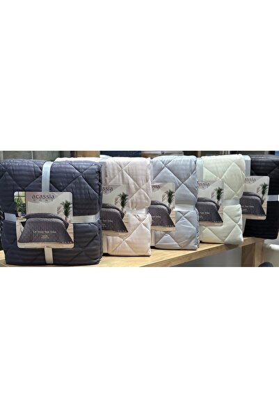 Acassia Home Çok Amaçlı Yatak Örtüsü (Pike Tk.)Tek Kişilik