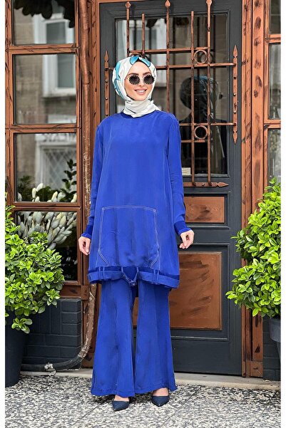 MissWhence Pantolon 35122 Mor Laci