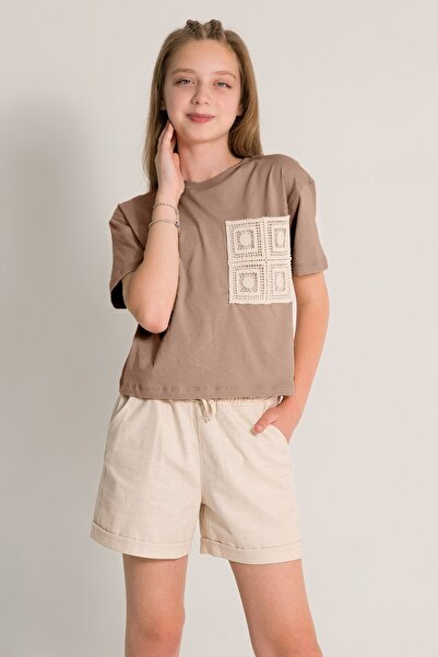 Elabutik M 0442 Majica za devojčice 9-14 GODINA