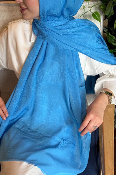 ipekevi Шовковий шаль 04372 Індіго