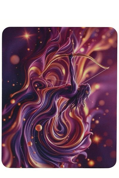 usin Bow Pattern Type Non-Slip Base Optical Computer Notebook Mouse Pad Mauspad 17X 21 cm