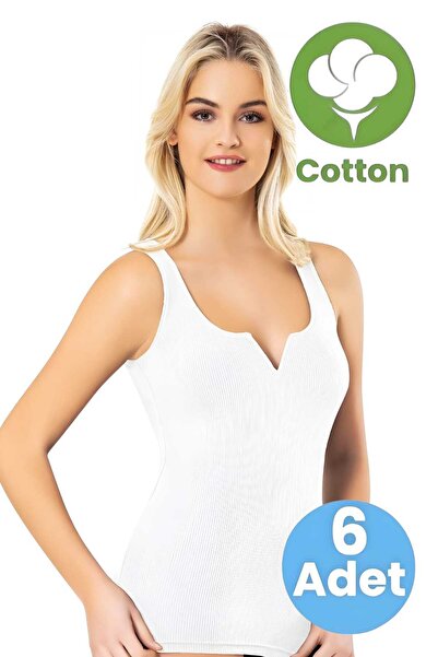 Uniquetrenders Жіночий 6-панельний майка з широкими бретелями, V-подібним вир...