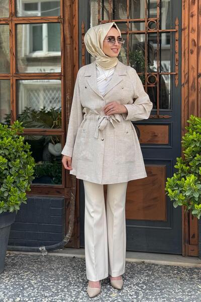 SEÇİL SCL Ceket 10002511111020 Bej