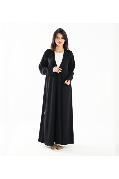 Rosette Abaya Black-R-202505