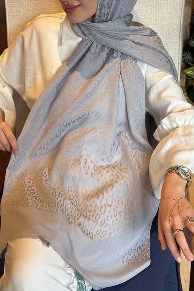 ipekevi Şal de mătase 04370 Alb de gheaţă