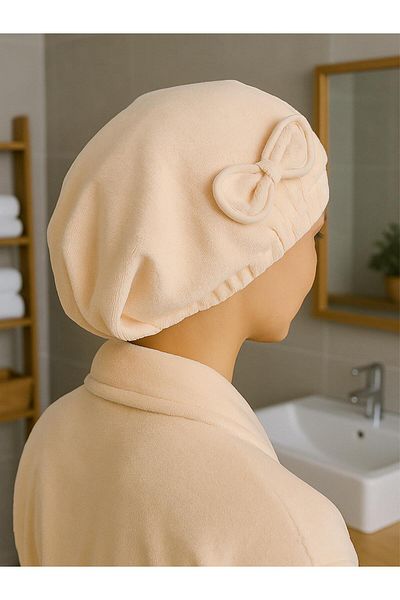 Ender Home Dreamsoft Hair Drying Cap – Ελαστικό βελούδινο φιόγκο