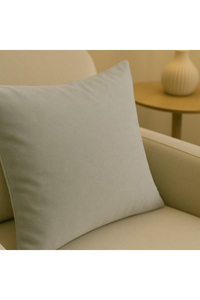 Rell Home غطاء وسادة حديث مقاس 40 × 40 |   قماش ممتاز |   غطاء وسادة مزخرف أنيق وعصري