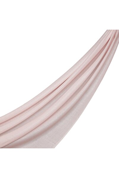 ipekevi Μάλλινο μεταξωτό σάλι 06149-Πούδρα ροζ