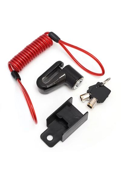 Choice black 1pcs Universal Electric Scooter Anti-theft Accessories for Xiaomi M365 1S Pro Disc Brake Lock
