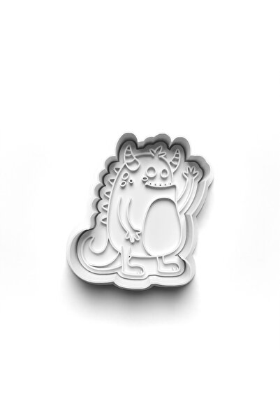 Adana Pasta Malzemeleri قالب وطوابع كوكيز مونسترز 3D-0071_2