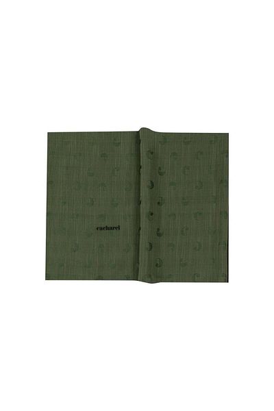 Cacharel Silk Cotton Jacquard Etol Shawl with Logo 8936981 -953