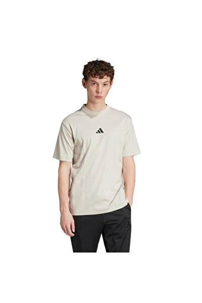 adidas Ανδρικό μπλουζάκι μπεζ M CE TEE UPF JF3259