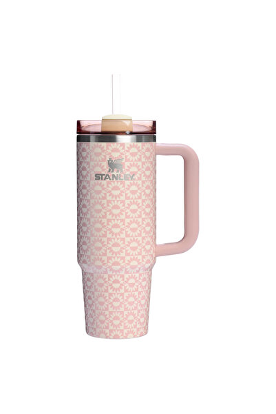 Stanley The Quencher H2.0 Flowstate Tumbler | 0,89 Litre (30 OZ) Peach Whip Sunflower Pipetli Termos
