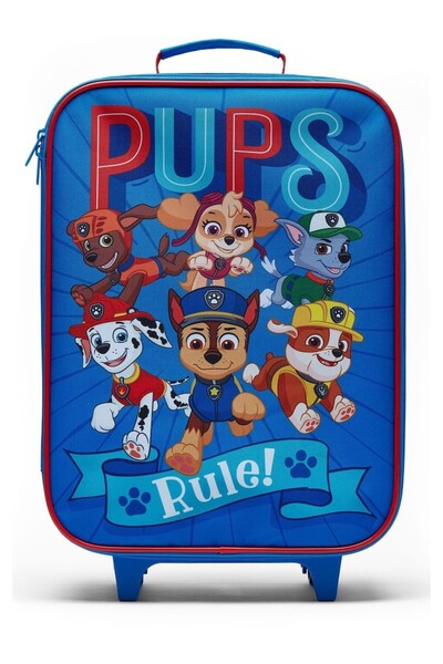 Next Baby Mavi Paw Patrol Temalı Tekerlekli Küçük Kabin Boy Valiz