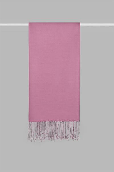 ARMANDA Kroren 4026-Dried Rose Plain Silky Shawl