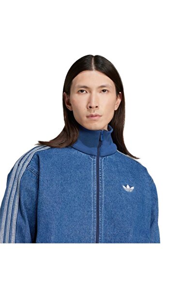 adidas Ανδρικό μπλε μπουφάν τζιν Fb Tt Jc6233