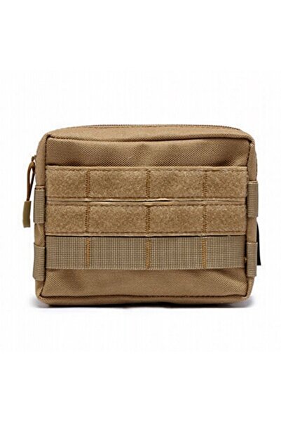 Choice B-khaki Molle Pouches Admin Pouch Compact EDC Utility Gadget Gear Pouch Carry Accessory Belt Hanging