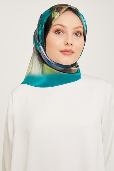 Armine Sura Silk Satin Scarf 9001D - E23Ka9001D01-55