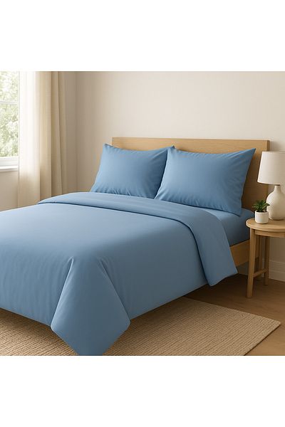 Prime Sleeks Set cuvertură dublă 100% bumbac - cearșaf de pat 200x220cm