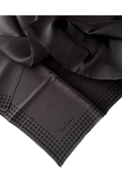 Pierre Cardin Eșarfă din mătase satinată creponată 8473230-372