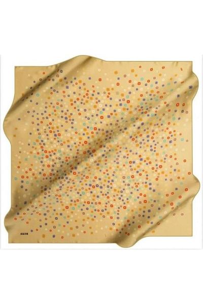 Aker 7849701-361 Model Silk Crepe Satin Scarf