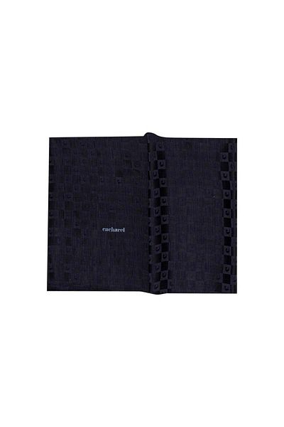Cacharel Silk Cotton Jacquard Etol Shawl with Logo 8936983 -921