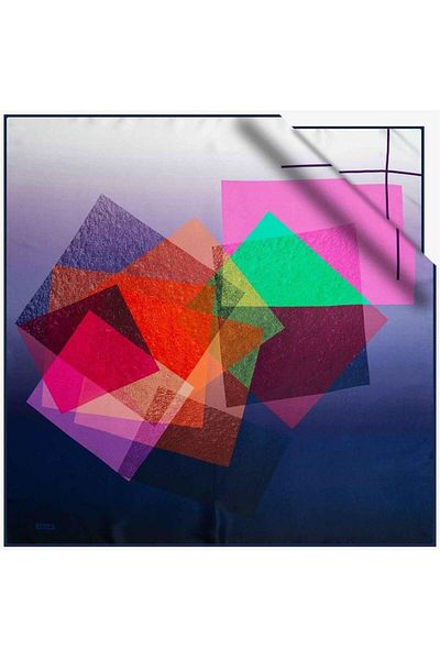 Aker 7957701-321 Model Silk Satin Scarf