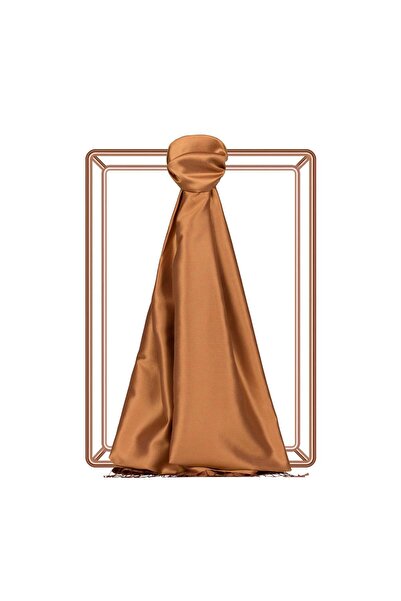 ipekevi Μεταξωτό σάλι διπλής όψης - Νέο Χάλκινο