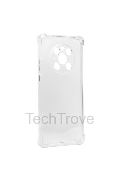 TechTrove Huawei Mate 40 Pro Case Transparent Extra Impact Protection Cover w...