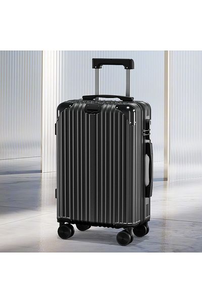 OEM Troler portabil, roti silentioase, manere ajustabil, 63x41x24cm, negru