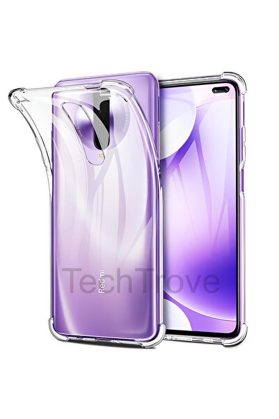 TechTrove Xiaomi Poco X2 Kılıf Şeffaf Ekstra Darbe Korumalı Kapak