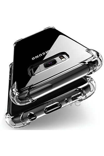 TechTrove Samsung Galaxy S8 Plus Kılıf Şeffaf Ekstra Darbe Korumalı Kapak